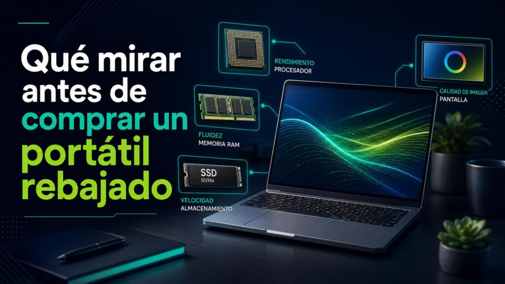 Guía para saber qué mirar antes de comprar un portátil rebajado